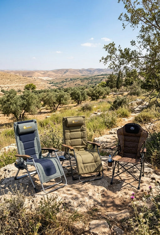 כיסא קמפינג איכותי או כיסא אפס כבידה? איך לבחור את פתרון הישיבה המושלם לטבע ולחצר